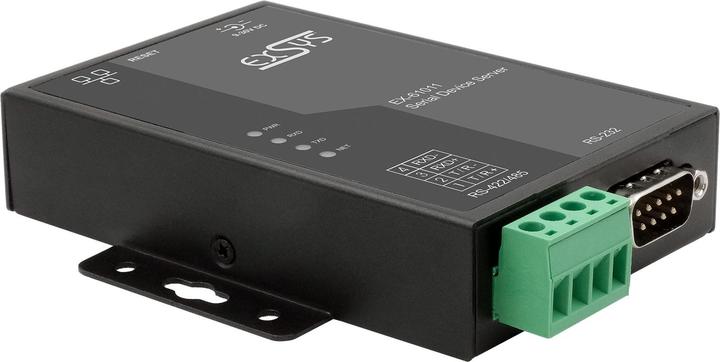 Actual product image Exsys Serial Device Server 1x RS232/422/485
