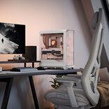 Actual product image Fractal Case Meshify 3 White RGB TG Clear Tint (ATX, Mini-ITX, mATX)
