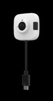 Actual product image Axis Bodycam TW1201 Body Worn Mini Cube Sensor White (1920 x 1080 Pixels)