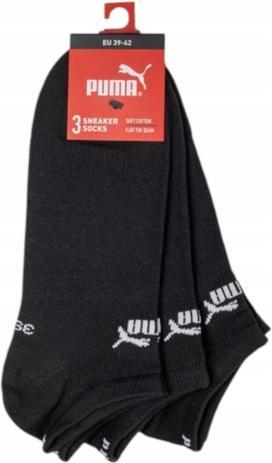 Actual product image Puma Socken Söckchen 3 Paar Schwarz (pack of 3, 43 - 46)
