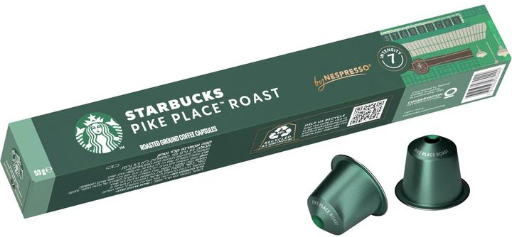 Produktbild Starbucks Kaffeekapseln Pike Place Roast 12 x 10 Stück (120 x Port.)