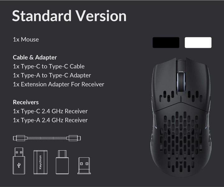 Actual product image Keychron M1 (Wireless)