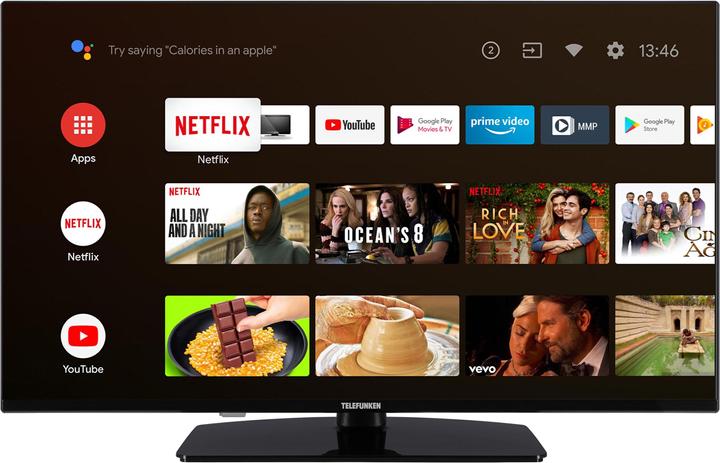 Produktbild Telefunken XF40AN750M (100 cm (40 Zoll), schwarz, FullHD, Triple Tuner, SmartTV, Android Betriebssystem) (40", LED, Full HD, 2023)
