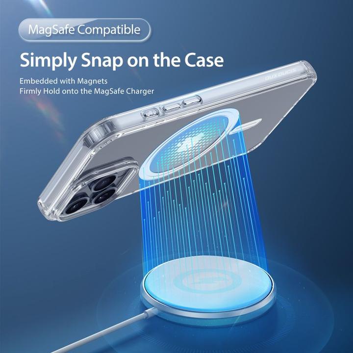 Actual product image Dux Ducis iPhone 15 Pro Max Case with MagSafe Clin - Transparent (Apple iPhone 15 Pro Max)