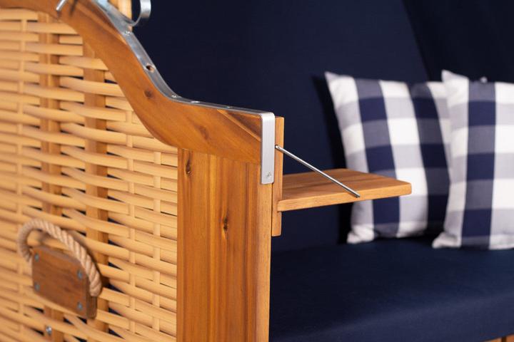 Actual product image dekoVries Strandkorb Trend 10 nature