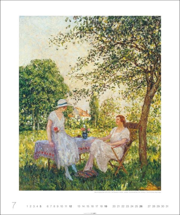 Produktbild Die schönsten Gärten des Impressionismus Edition Kalender 2026 (46 x 55 cm, Deutsch)