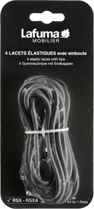 Lafuma Gummischnur mit Spitze Grau für Relaxliege
