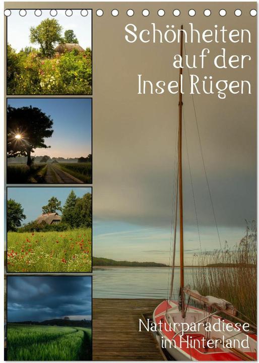 Actual product image Schnheiten auf der Insel Rgen (Tischkalender 2025 DIN A5 hoch), Monatskalender (A5, German)