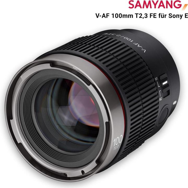 Actual product image Samyang V-AF 100mm T2.3, Sony E (Sony E, full size)