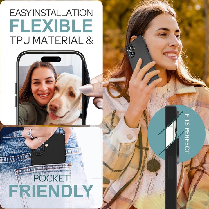 Produktbild Nalia Matt Silikon Hülle (Apple iPhone 16)
