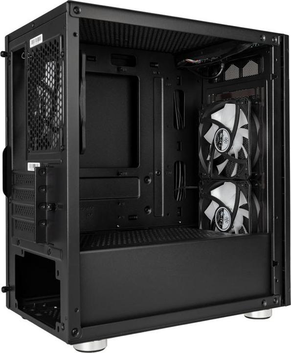 Actual product image Silverstone Fara H1M Pro Micro-ATX Case - Tempered Glass, ARGB (mATX, Mini-ITX, Mini-DTX)