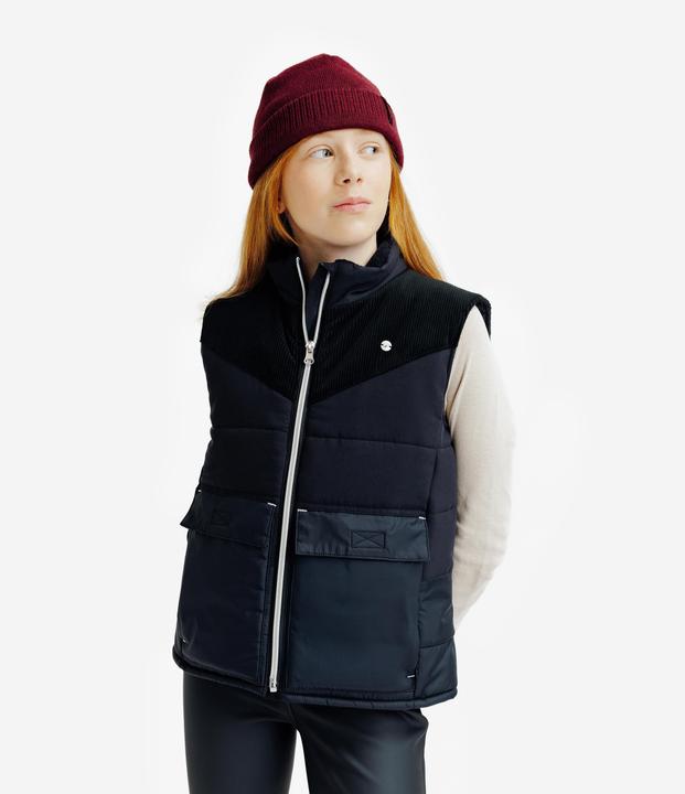 Produktbild Fouganza Reitweste warm Kinder schwarz