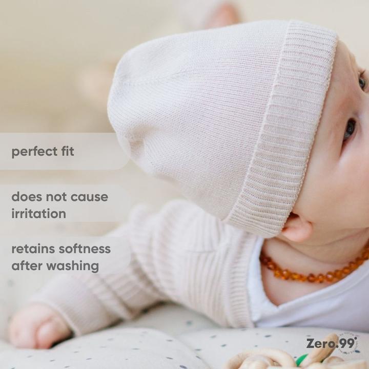 Image du produit Zero.99 Bonnet tricoté pour nouveau-né (50, 56, 62)