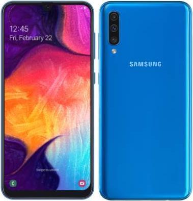 Produktbild Samsung Galaxy A50 (128 GB, Blue, 6.40", Dual SIM + SD, 25 Mpx, 4G)