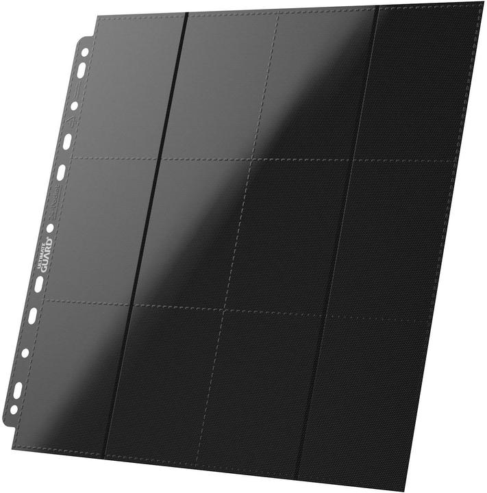 Immagine prodotto Ultimate Guard Ordner-Einlagen 24-Pocket QuadRow Pages Schwarz 10 Stk