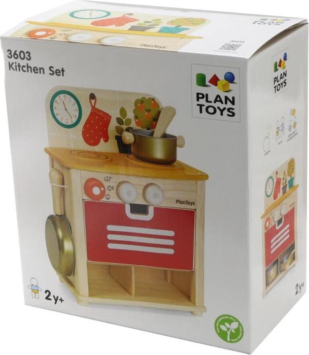 Produktbild Plantoys Kochherd mit Zubehör