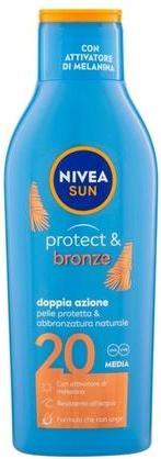 Actual product image NIVEA Sun Protect & Bonze Moisturizing Sunscreen SPF20 200ml (Sun lotion, SPF 20, 200 ml)