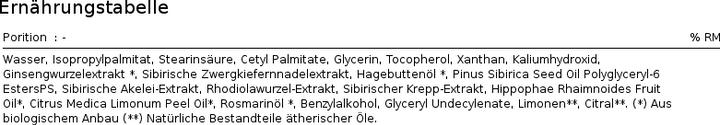 Actual product image Natura Siberica Sauna Spa Natural Daurian Body Butter (Body butter, 370 ml)