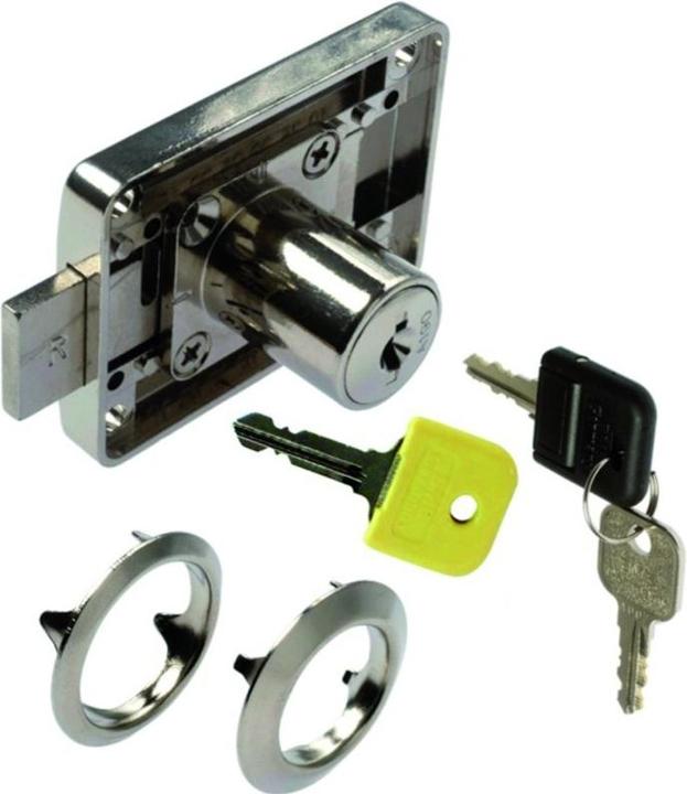 Produktbild WKS - P5000 Aufschraub-Riegelschloss FLEX WKS - P 5000 mit Zylinderkern (Profilzylinder)