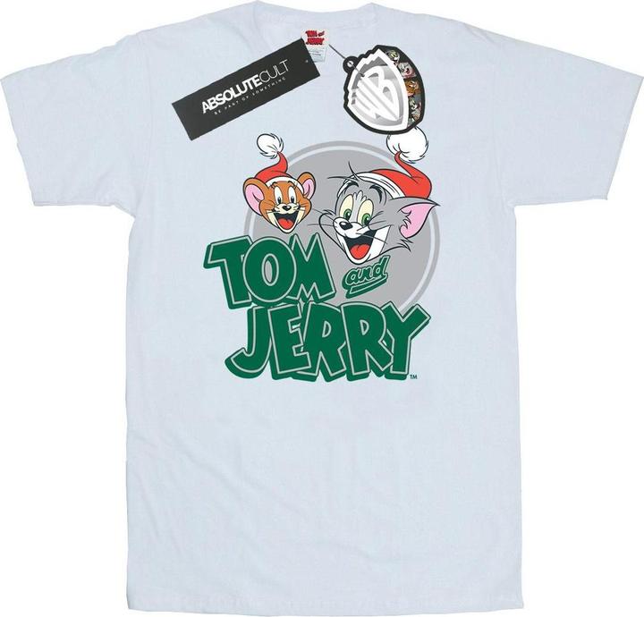 Tom & Jerry Christmas Greetings TShirt (S)