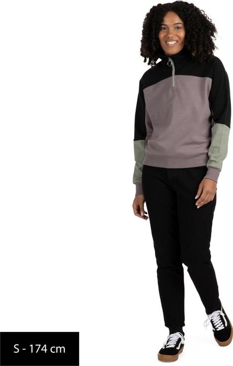 Actual product image Stoic Women's MerinoFleece335 MMXX. Lulea Half zip (XL)