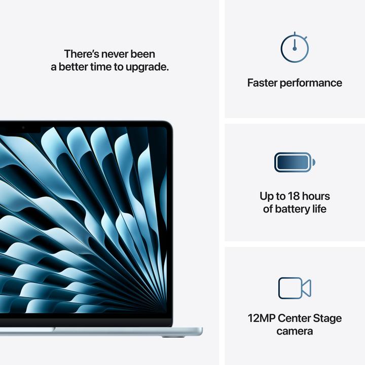 Produktbild Apple MacBook Air – 2025 (13.60", M4, 16 GB, 2000 GB, DE)