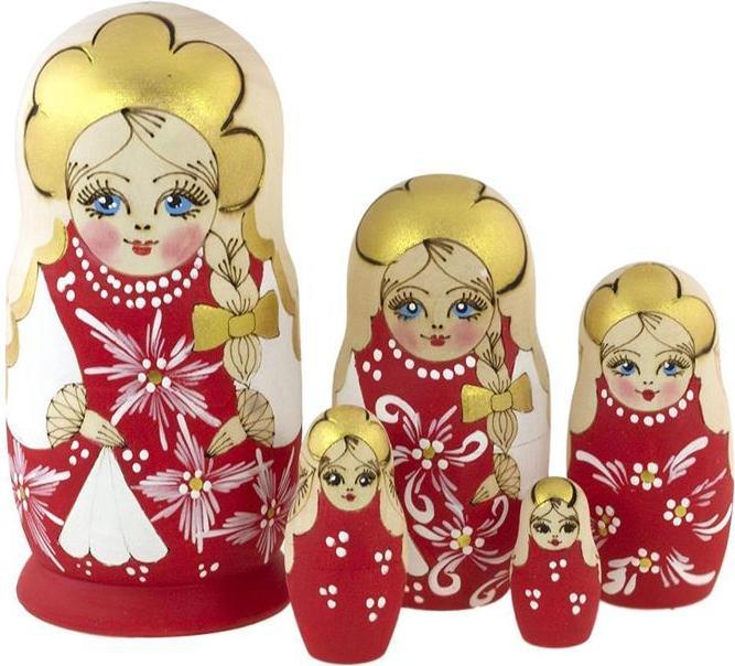 Produktbild NoName Babuschka rot 5 Stück