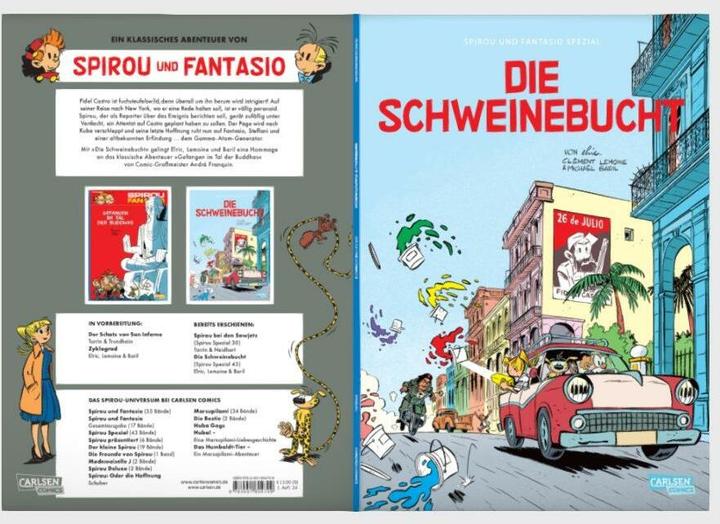 Immagine prodotto Speciale Spirou e Fantasio 43: La Baia dei Porci (Baril, Elric Dufau, Marcel Le Comte, Christophe Lemoine, Tedesco)