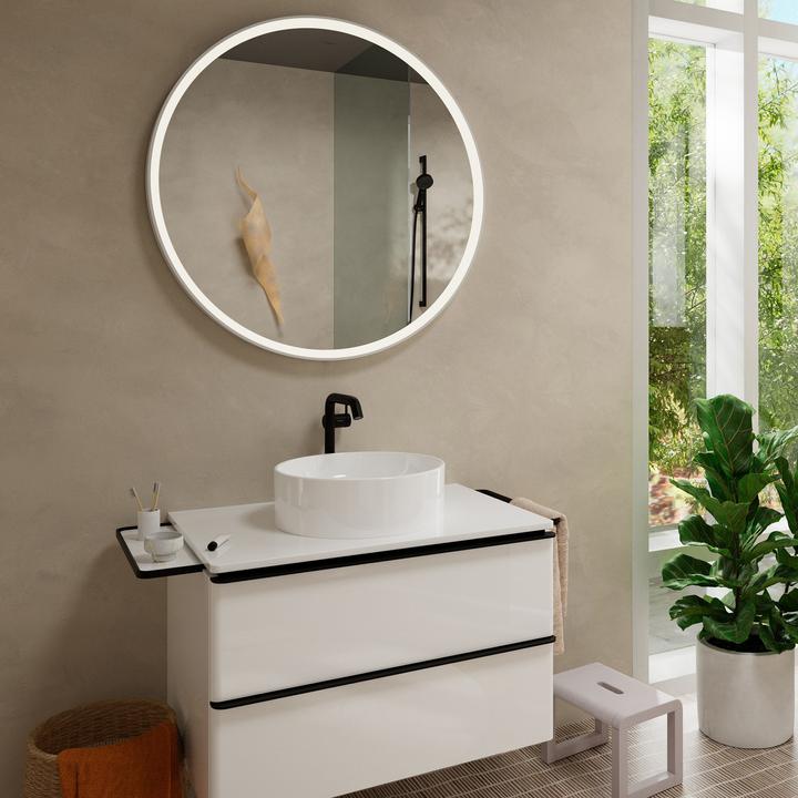 Actual product image hansgrohe Tecturis S single lever basin mixer 240 Fine CoolStart water saving+for countertop washbas