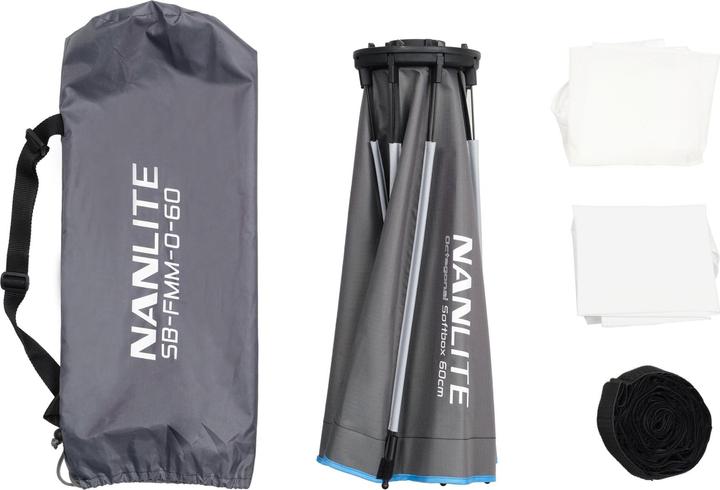 Actual product image Nanlite Octagonal softbox 60 cm (Soft boxes, 60 cm)
