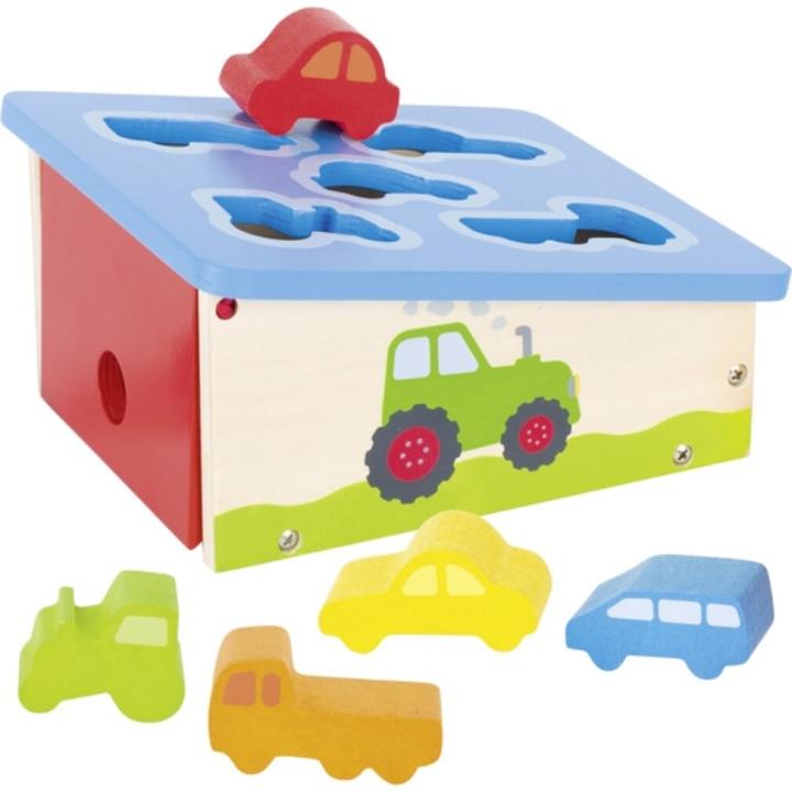 Image du produit Goki Boîte à formes Véhicules