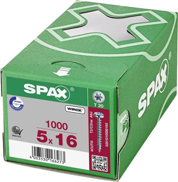Produktbild Spax Spanplattenschrauben (1000 Schrauben pro Stück)