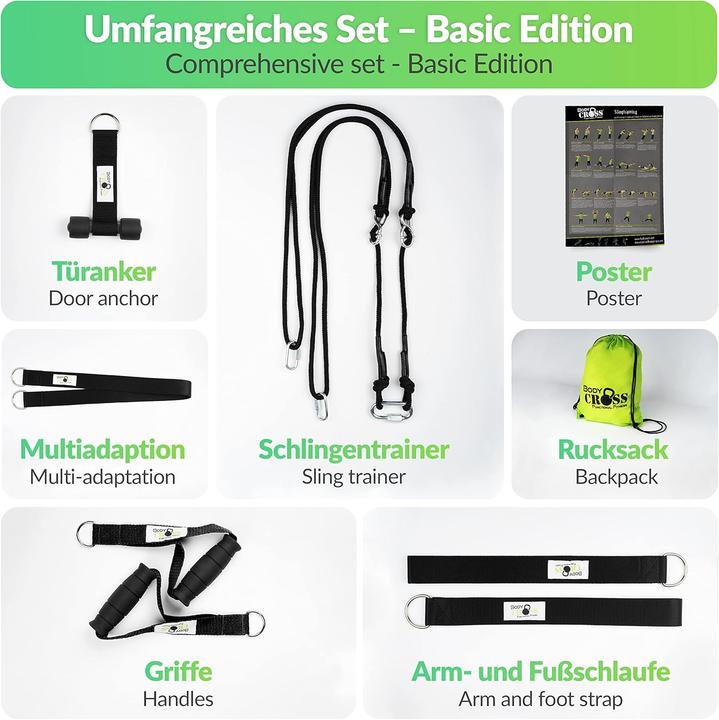 Actual product image BodyCross Schlingentrainer Set