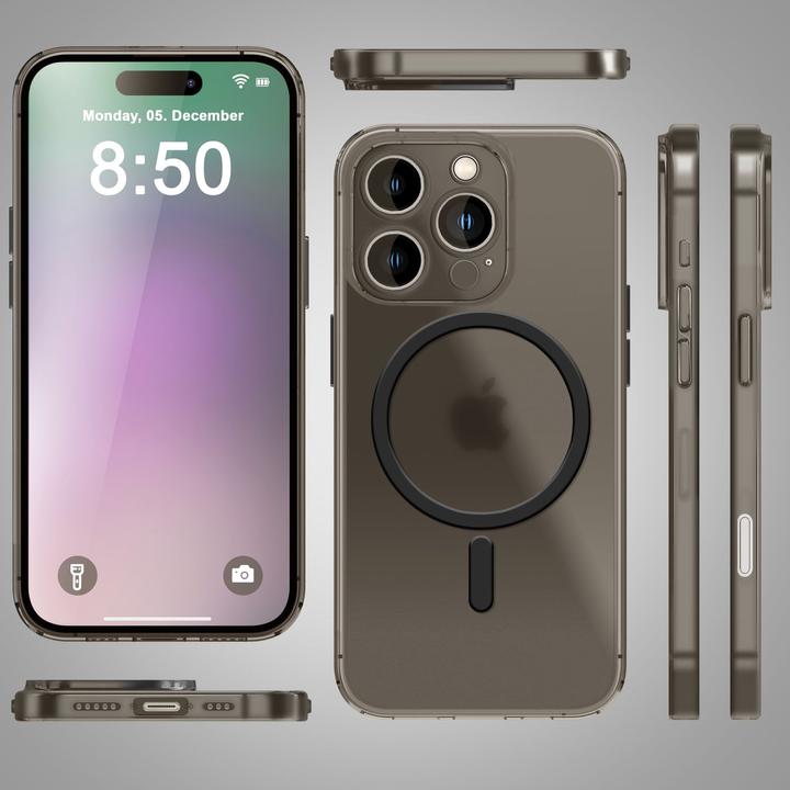 Produktbild Nalia Extrem Dünnes 0,3mm Hard-Case mit MagSafe, Matte Hülle (Apple iPhone 16 Pro)