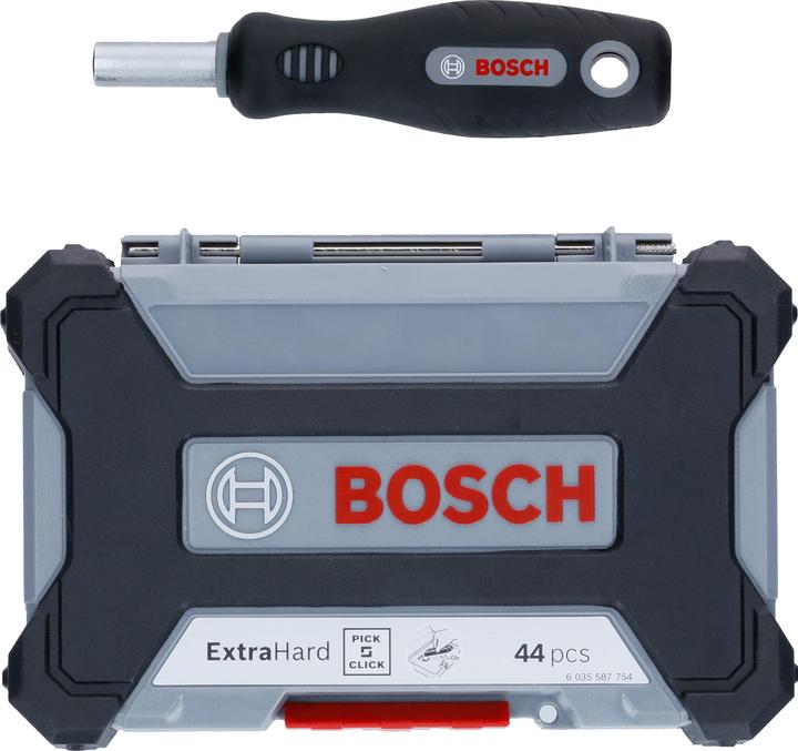 Actual product image Bosch Professional Zubehör Screwdriver bit set, 45 pieces (Cross Phillips PH 1", Cross Phillips PH 2", Cross Phillips PH 3", Cross Pozidriv PZ 1", Cross Pozidriv PZ 2", Cross Pozidriv PZ 3", Hexagonal (hexagonal) 3", Hexagonal (hexagonal) 4", Hexagonal (hexagonal) 5", Hexagonal (hexagonal) 6")