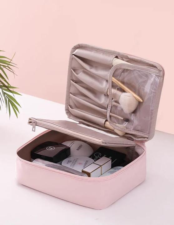 Immagine prodotto Only-Bags.Store Borsa cosmetica portatile ad alto aspetto Borsa di lavaggio da viaggio di grande capacità
