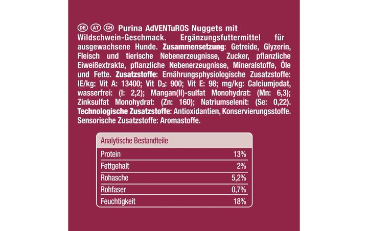 Etichetta energetica Adventuros Pepite (Adulto, 6 pz., 90 g)