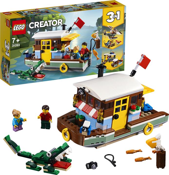 Produktbild LEGO Hausboot (31093, LEGO Creator 3-in-1)