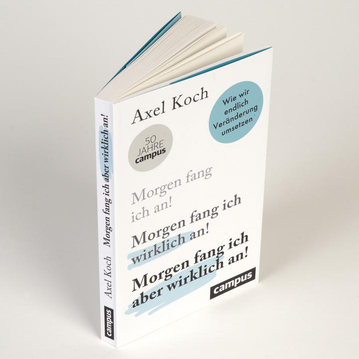 Produktbild Morgen fang ich aber wirklich an! (Deutsch, Axel Koch, 2025)