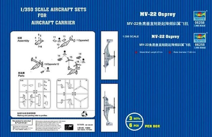 Immagine prodotto Trumpeter Velivolo tiltar MV-22 Osprey V/STOL