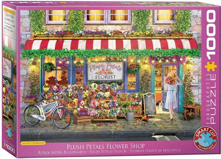 Produktbild Eurographics Plüsch Blüten Blumenladen (1000 Teile)