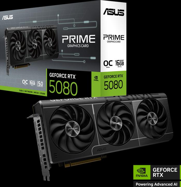 Produktbild ASUS PRIME RTX 5080 OC (16 GB)