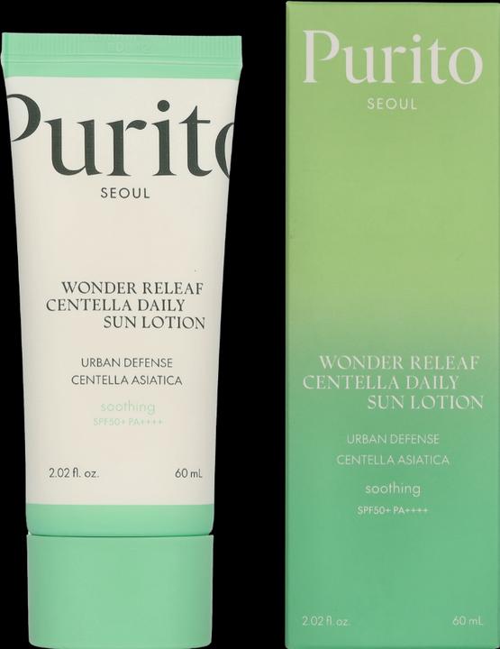 Image du produit Purito Wonder Releaf Centella (Lotion solaire, SPF 50+, 60 ml)