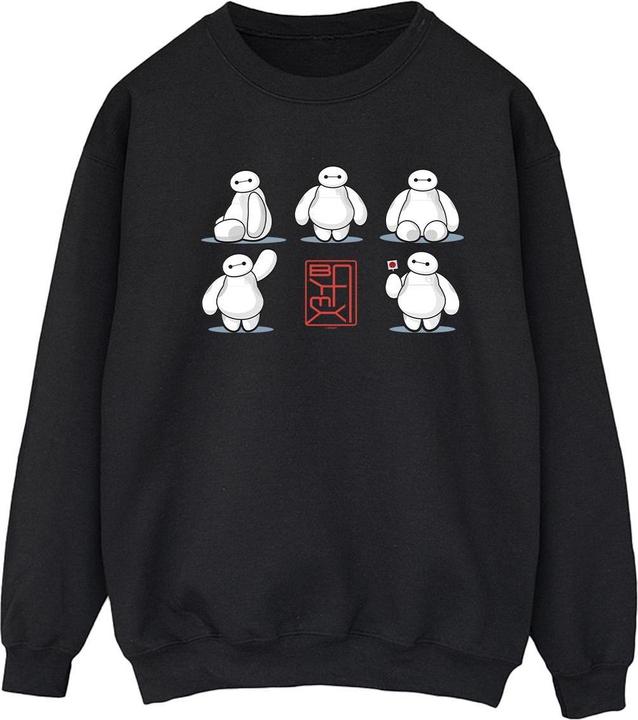 Disney Big Hero 6 Baymax Many Poses Sweatshirt (M)