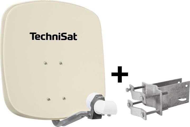 Actual product image TechniSat DigiDish 45 beige (Parabolic antenna, DAB/ DAB+, DVB-T / -T2, LTE, WiMAX, 3G / 2G / GSM)
