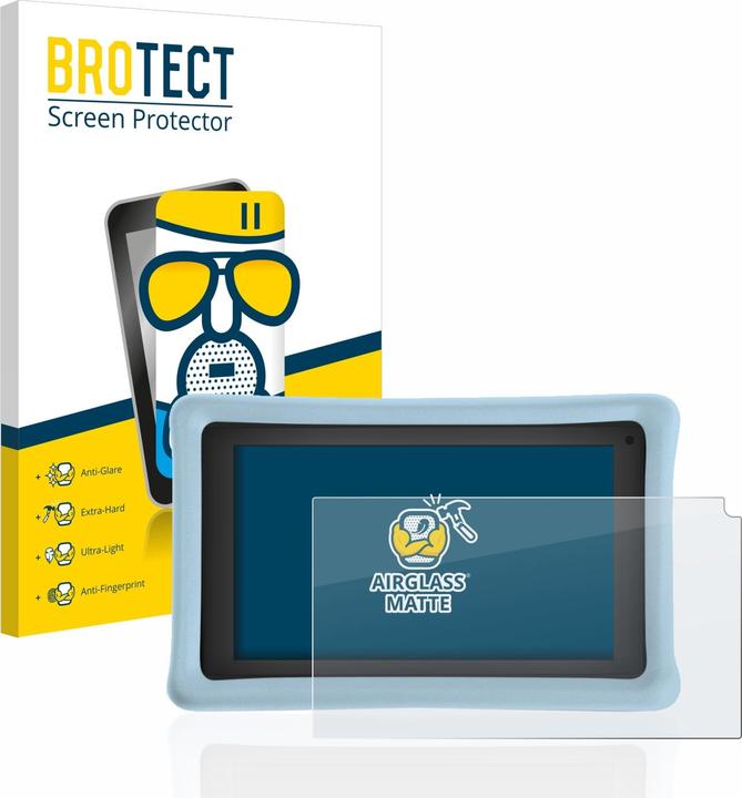 Image du produit BROTECT AirGlass Verre Mat (1 pièce(s), Tablette 7" Kids)