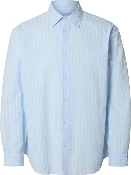 Selected Homme Seersucker Langarmhemd (L)