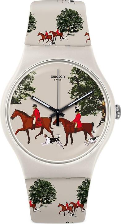 Immagine prodotto Swatch Giacca rossa (Orologio da polso analogico, 41 mm)