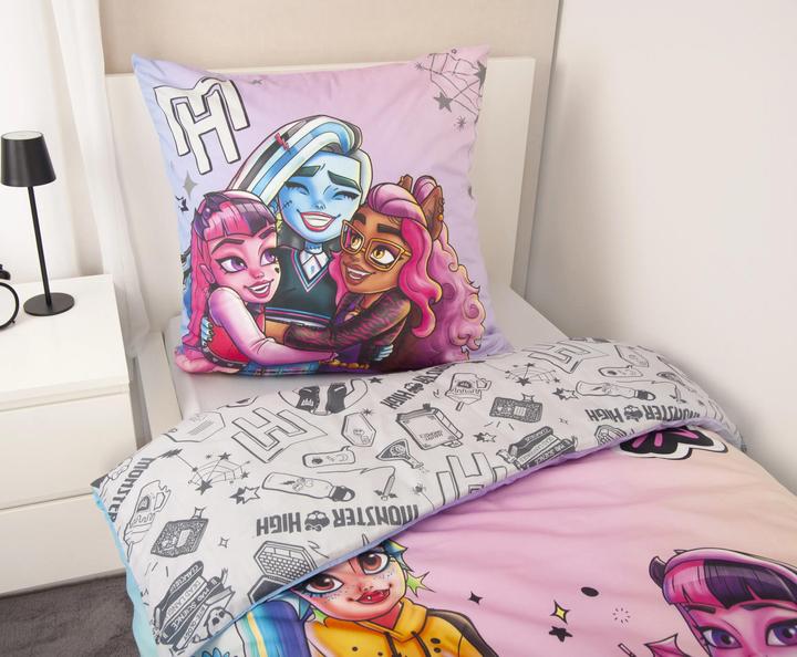 Actual product image Monster High Bed linen 80/80+135/200 cm