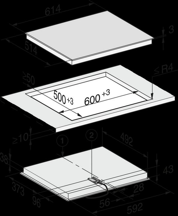 Image du produit Miele KM 6540 FR